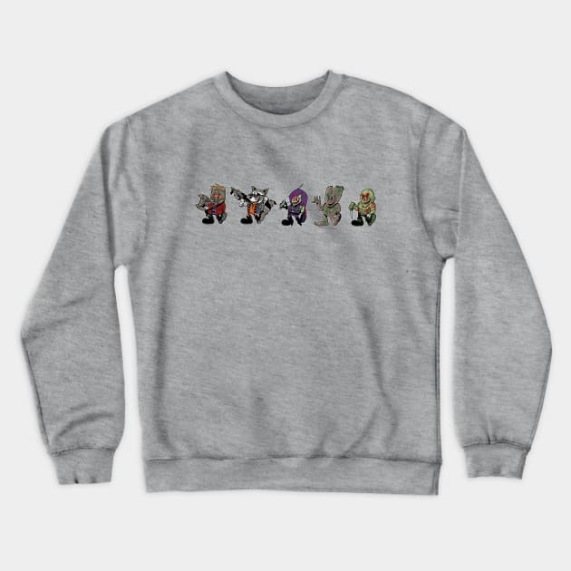 GUARDIANS VINTAGE CARTOON STYLE Crewneck Sweatshirt by FernandoSala